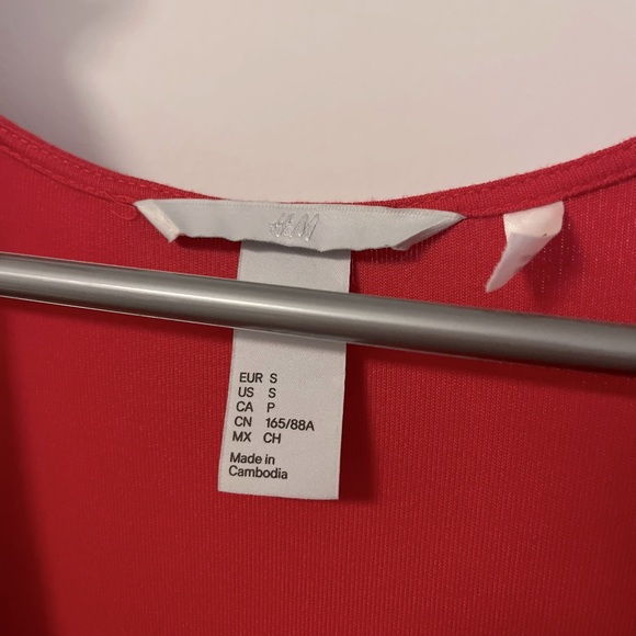 H&M X Reiss Collab - Red Wrap Style Dress - Picture 3 of 6